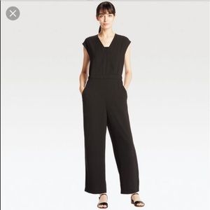 Uniqlo Navy Jumpsuit